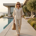 Elena | Set Casual in Cotone e Lino