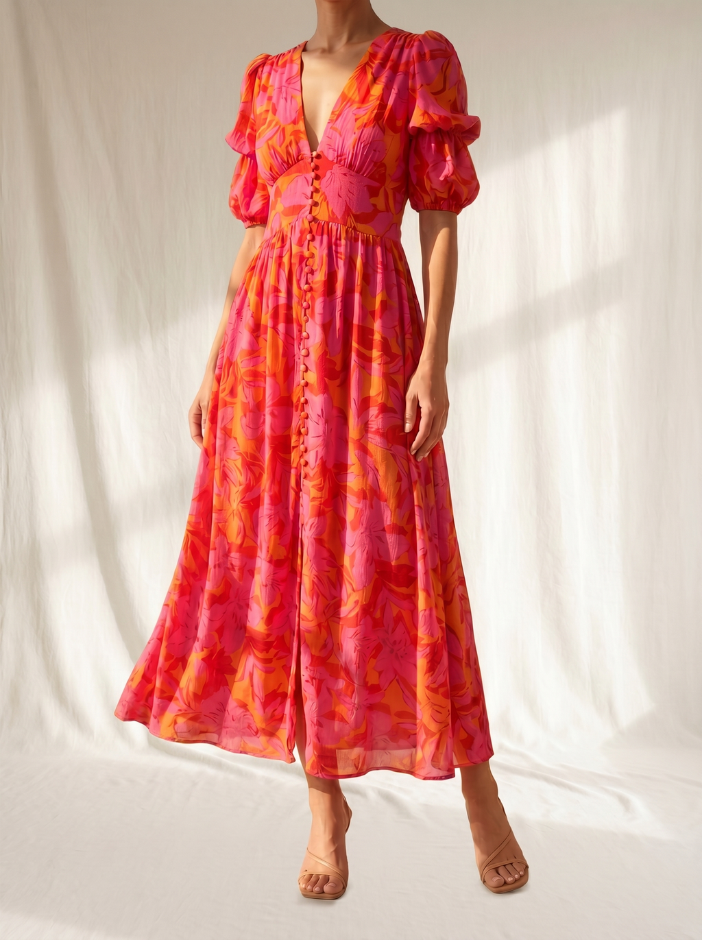 Armonía | Maxi Vestido Brillo Solar