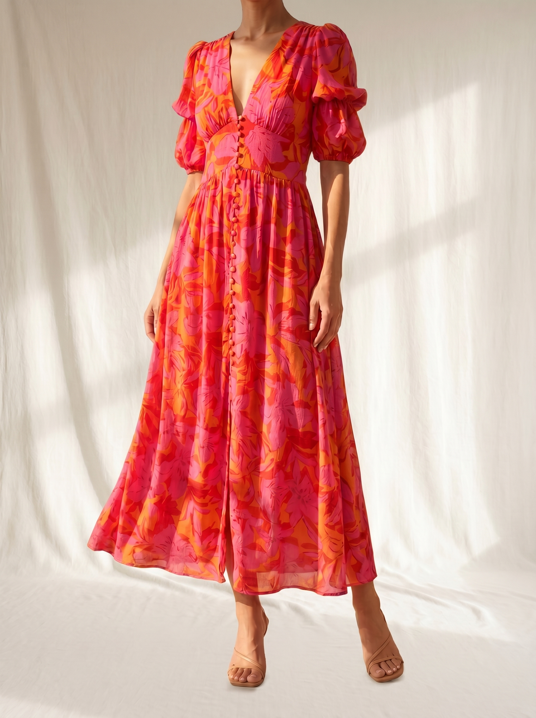 Armonía | Maxi Vestido Brillo Solar