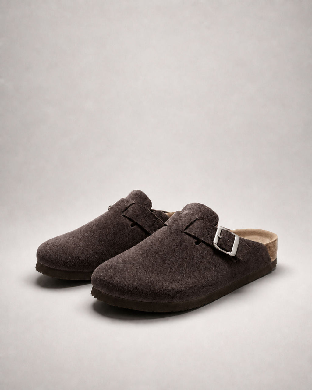 KASSEL™ | Zuecos de ante con plantilla suave de alta calidad