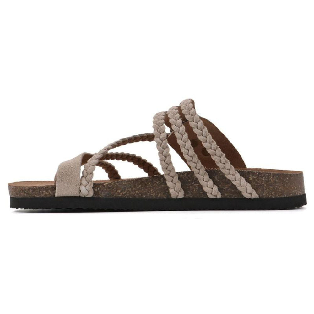 NAYARA™ | Sandalias trenzadas de corcho