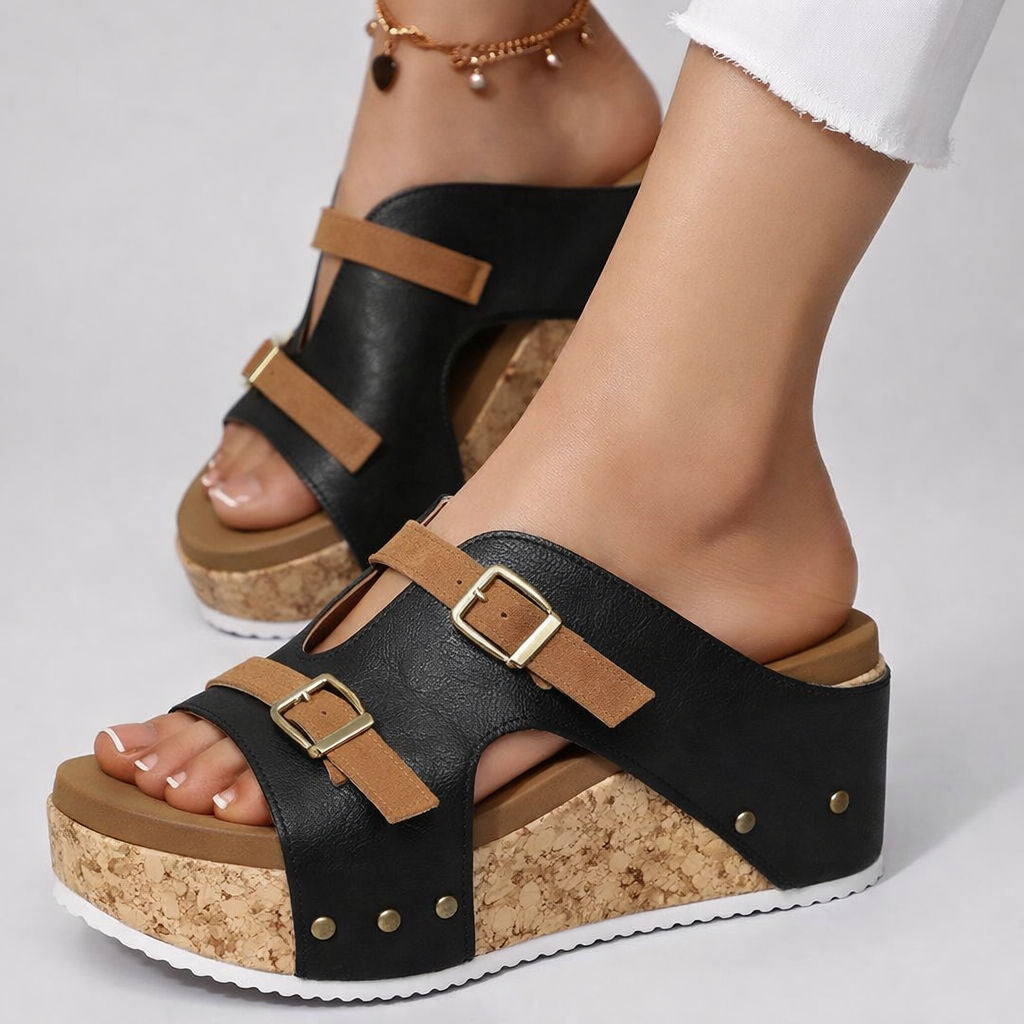 CALISSA™ | Sandalias de cuña