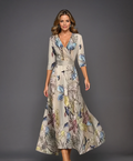 Aria™ | Abito Chic con Stampa Floreale