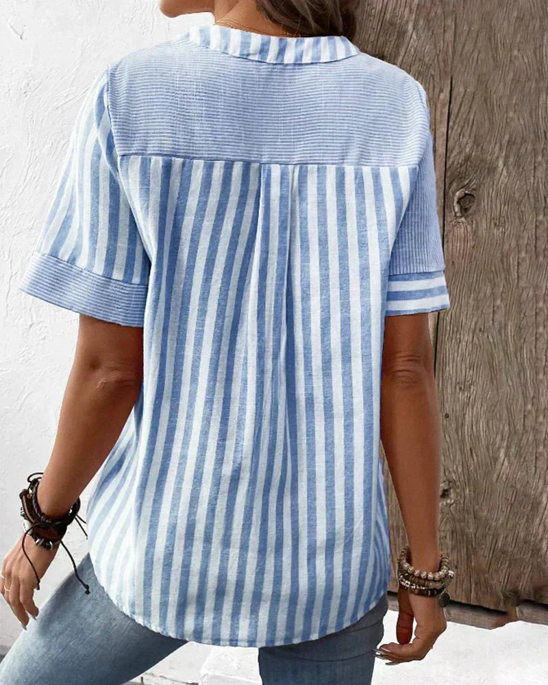 Lila | Blusa Striata Morbida