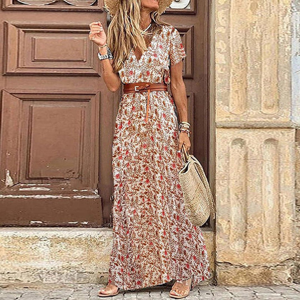 Liora | Maxi Ibiza - abito in stile hippie + CINTURA IN REGALO