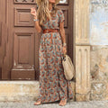 Liora | Maxi Ibiza - abito in stile hippie + CINTURA IN REGALO