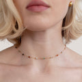 Collier Minimalista con Piedra