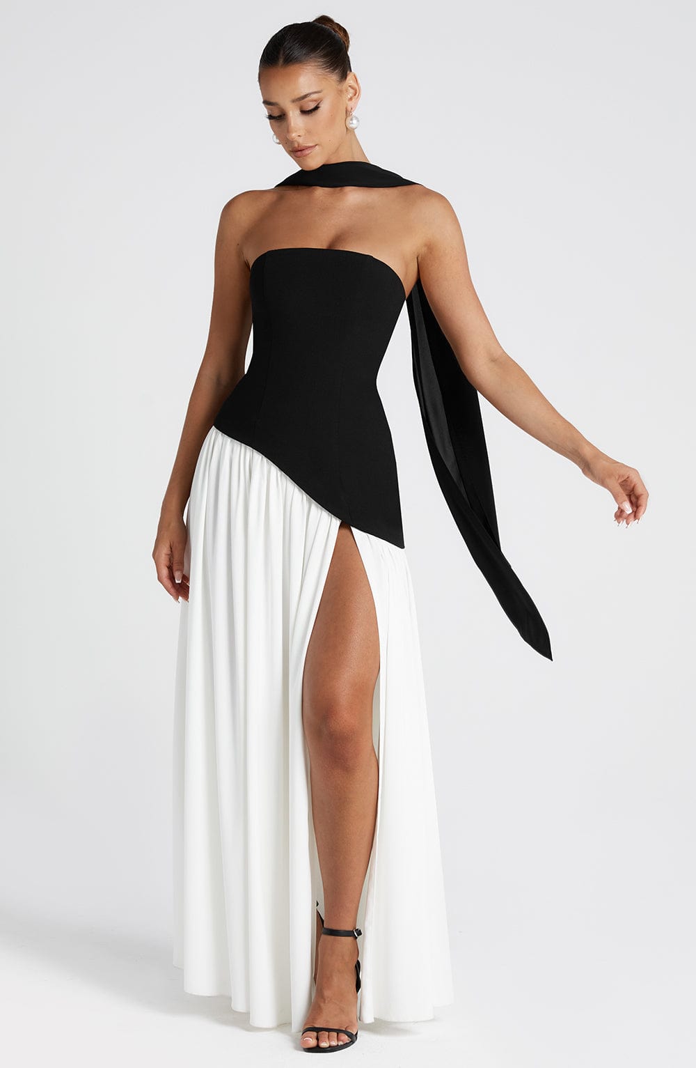 Penelope - Vestido largo elegante