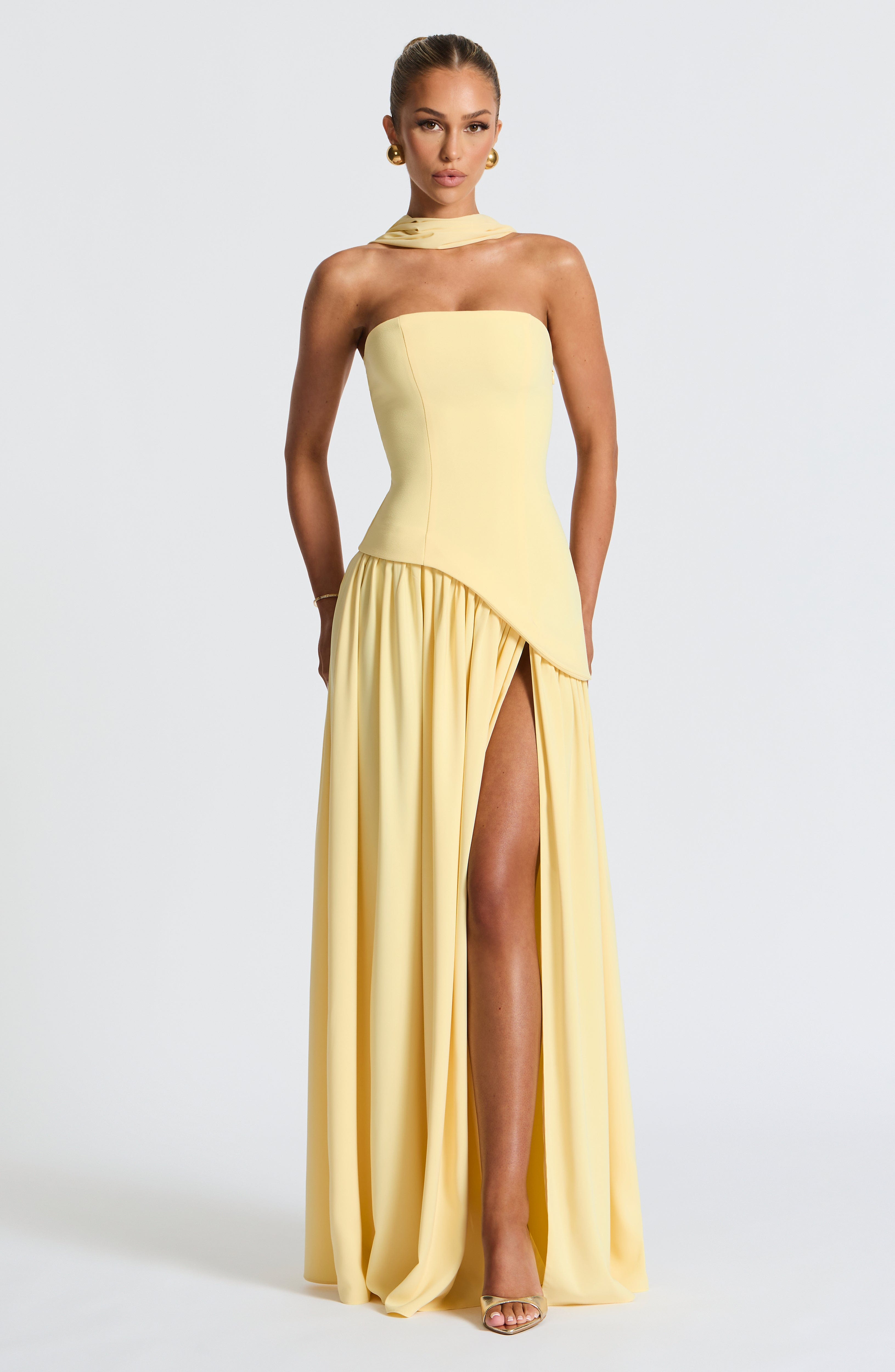 Penelope - Vestido largo elegante