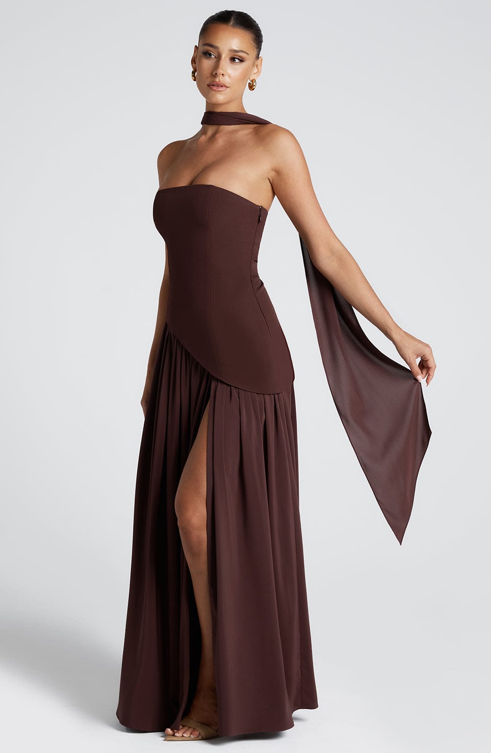 Penelope - Vestido largo elegante