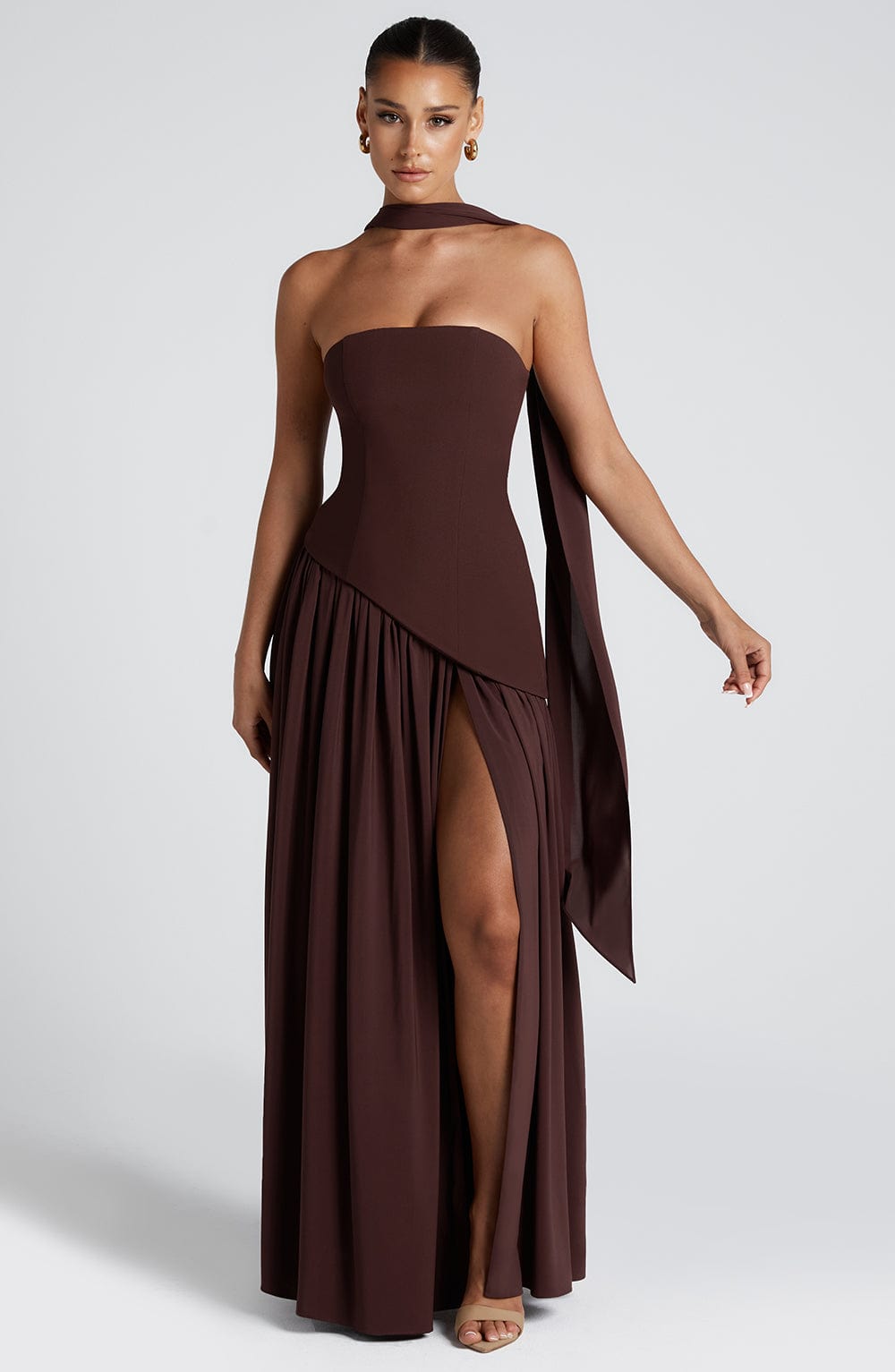 Penelope - Vestido largo elegante