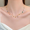 Collana Choker con Cristalli Dainty Sparsi