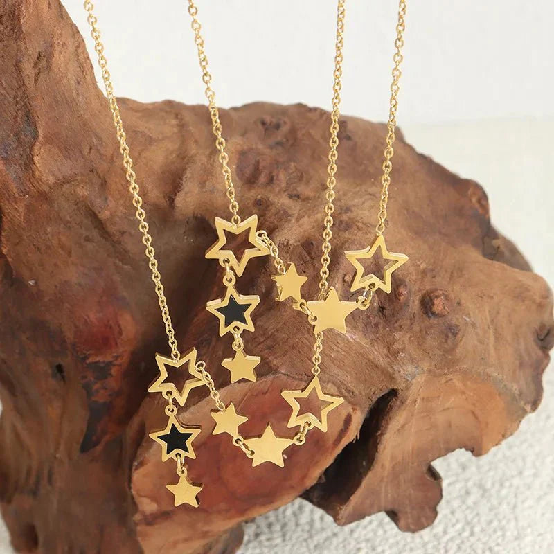 Collana Celestiale Stella Cadente
