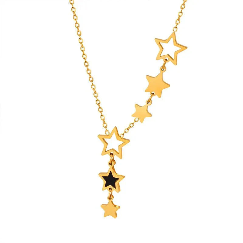 Collana Celestiale Stella Cadente
