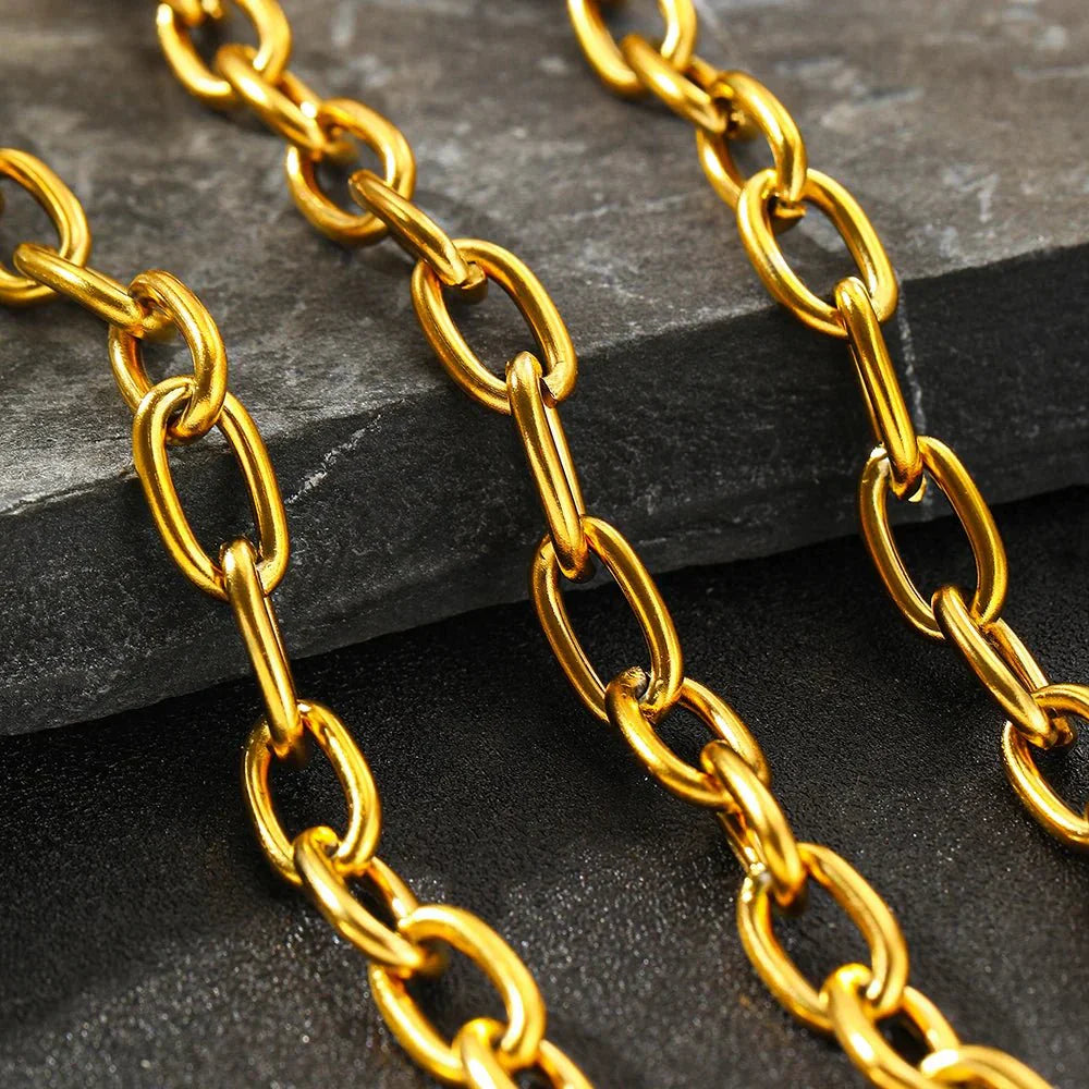 Set Collana e Bracciale a Clip Semplice
